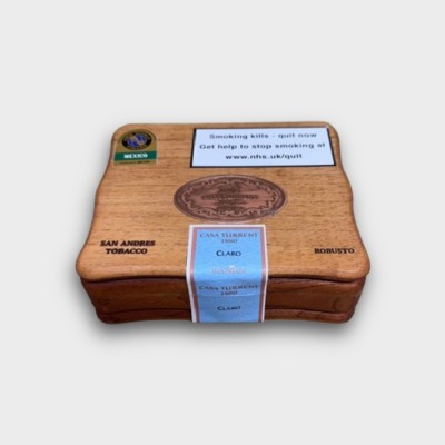 Casa Turrent 1880 Claro Short Robusto Cigar - Box of 10