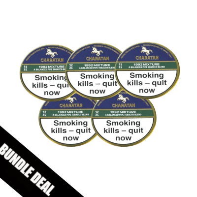 BUNDLE DEAL - Charatan 1992 Mixture Pipe Tobacco - 5 x 50g Tin