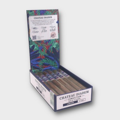 Chateau Diadem Conviction Lancero Cigar - Box of 12
