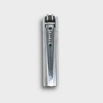Clipper Gift Metal Flint Lighter - Silver