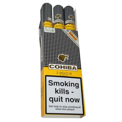 Cohiba Siglo III Tubed Cigar - Pack of 3