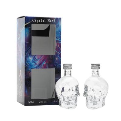 Crystal Skull Head 2 x 5cl Gift Pack