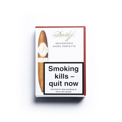 Davidoff Aniversario Short Perfecto Cigar - Pack of 4