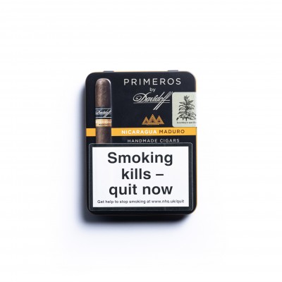 Davidoff Primeros Nicaragua Maduro Cigar - Tin of 6