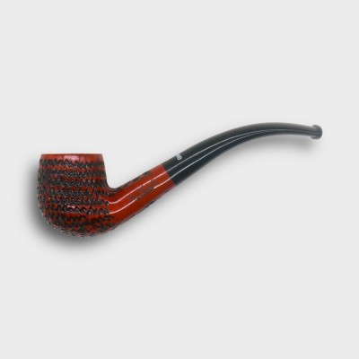 Dr Plumb Lightweight Metal Filter Fishtail Carved Briar Pipe (DP567)