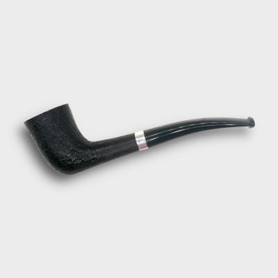 Alfred Dunhill - The White Spot Shell Briar 3421 Group 3 Zulu Bent Pipe (DUN1057)