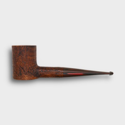 SLIGHT SECONDS Alfred Dunhill - The White Spot County 5122 Group 5 Poker Fishtail Pipe (DUN981)