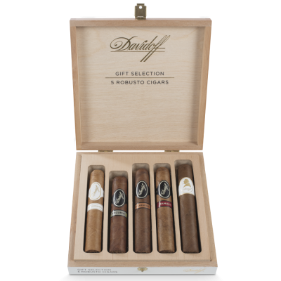Davidoff Gift Selection Sampler Selection Box - 5 Cigars