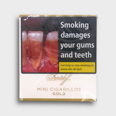 Davidoff Mini Cigarillos Gold - Pack of 10