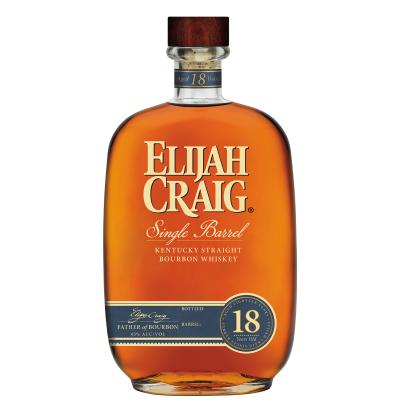 Elijah Craig 18 Year Old Whisky - 75cl 45%