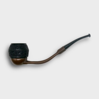Falcon Extra Brown Rustic Bent Fishtail Pipe (FAL711)