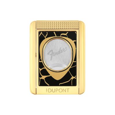 ST Dupont Cigar Cutter & Cigar Stand - Fender - Black & Gold