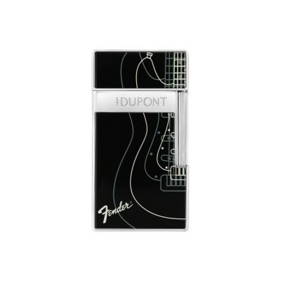 ST Dupont Lighter - Biggy - Fender - Black & Chrome