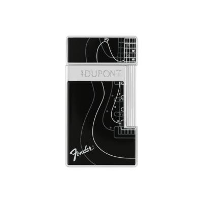 ST Dupont Lighter - Slimmy - Fender - Black & Chrome