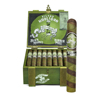 Alec Bradley Black Market Filthy Hooligan Barber Pole Toro Limited Edition 2025 Cigar - Box of 24