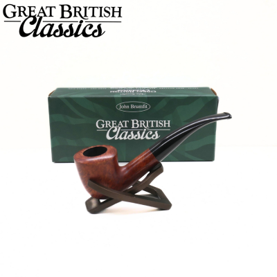 Great British Classic Bent Dublin Smooth Fishtail Pipe (GBC230)