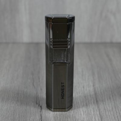 Honest Hutton Cigar Lighter - Gunmetal (HON46) - End of Line