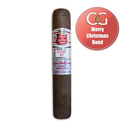 Hoyo de Monterrey Epicure No. 2 Cigar - 1 Single (Merry Christmas Band)
