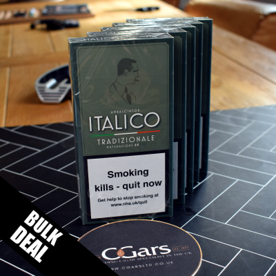 BUNDLE DEAL - Italico Tradizionale Cigar - 5 Packs of 5 (25 Cigars)