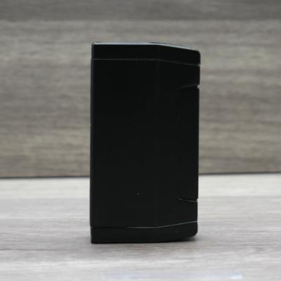Winjet Twin Jet Flame with Fold Out Punch - Matt Black