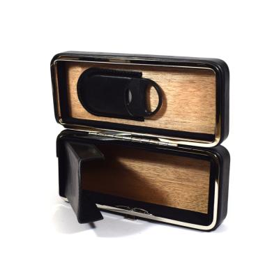 Prestige 3 Finger Travel Cigar Case & Cutter