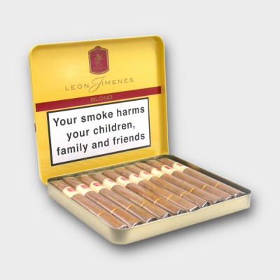 Leon Jimenes by La Aurora Petit Blond Cigar - Tin of 10