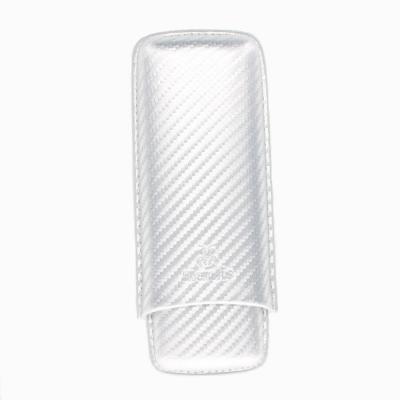 Mantis NeoCase Cigar Case - Silver - Fits 2 Cigars