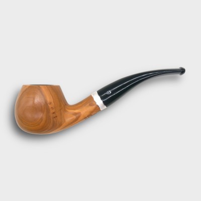 SLIGHT SECONDS Mr Brog Olive Consul 82 Fishtail 9mm Filter Pipe (MB7158)