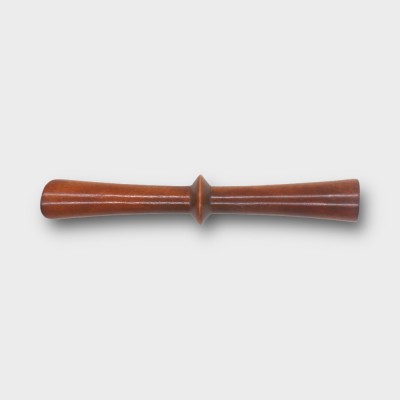 Mr Brog U11 Pear Wood Tobacco Pipe Tamper - Teak Finish (MBT004)