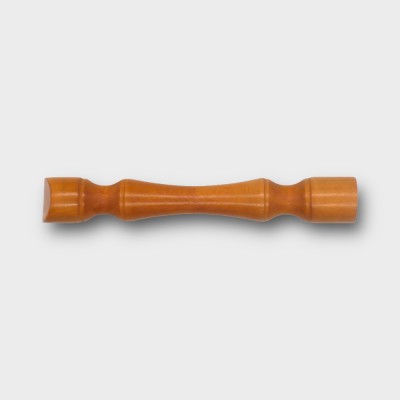Mr Brog U12 Pear Wood Tobacco Pipe Tamper - Light Brown Finish (MBT005)