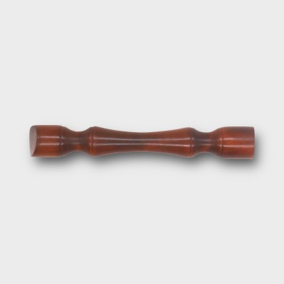 Mr Brog U12 Pear Wood Tobacco Pipe Tamper - Teak Finish (MBT006)