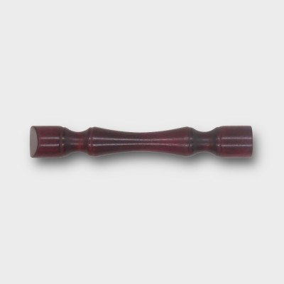 Mr Brog U12 Pear Wood Tobacco Pipe Tamper - Cherry Finish (MBT007)