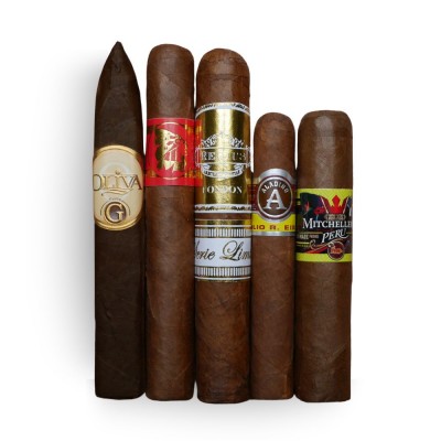The Mega Saver Cigar Sampler - 5 Cigars
