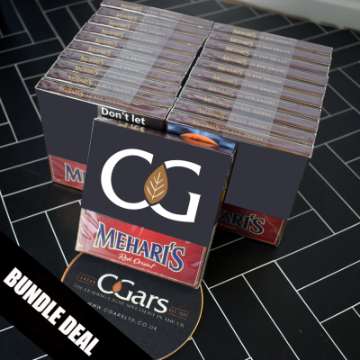 Meharis by Agio Red Orient Cigar - 50 Packs of 10 (500) Bundle Deal