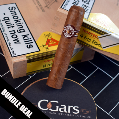 JANUARY SALE - Montecristo Petit Edmundo Cigar - 2 x Box of 10 (20) Bundle Deal