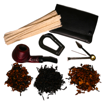 Bens Mr Brog Cherry 42 9mm Filter Pipe Premium Pipe Tobacco Sampler