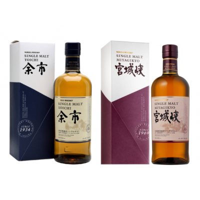 SPECIAL OFFER BUNDLE DEAL - Nikka Yoichi NAS Whisky & Nikka Miyagikyo NAS Whisky