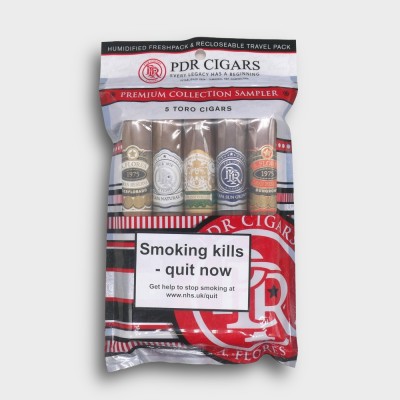 PDR Toro Cigar Selection Fresh Pack - 5 Cigars