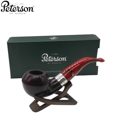 Peterson Irish Harp 999 Smooth Silver Mounted Fishtail Pipe (PE2688)