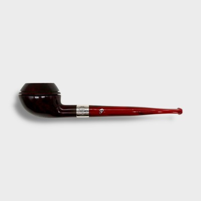 Peterson Irish Harp 411 Smooth Silver Mounted Fishtail Pipe (PE3125)