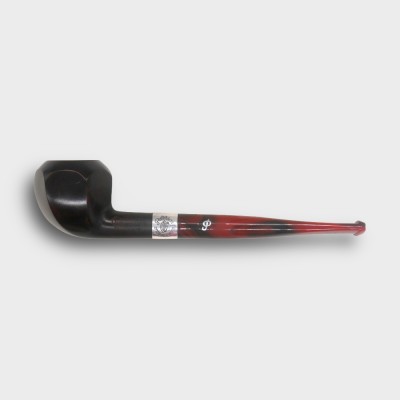 Peterson Irish Harp 3085 Smooth Silver Mounted Fishtail Pipe (PE3326)