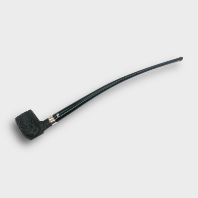 Peterson Churchwarden Sandblasted Barrel Fishtail Pipe (PEC255)