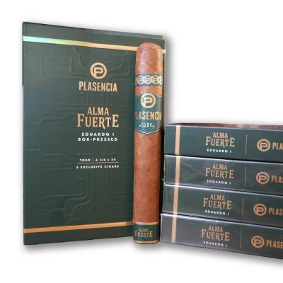 Plasencia Alma Fuerte Colorado Claro Eduardo I Cigar - Pack of 5 - C.GARS EXCLUSIVE