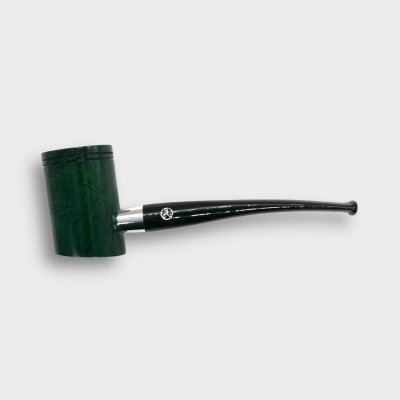 Rattrays Ahoy Green 9mm Filter Fishtail Pipe (RA1615)