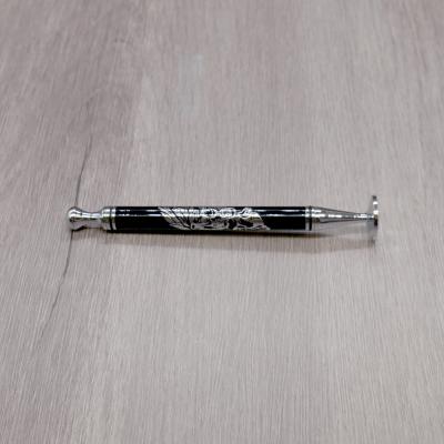 Rattrays Thin Caber Rings Pipe Tamper - Tiger