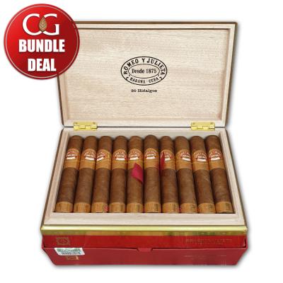 JANUARY SALE - Romeo y Julieta Linea de Oro Hidalgos Cigar - 2 x Box of 20 (40) Bundle Deal