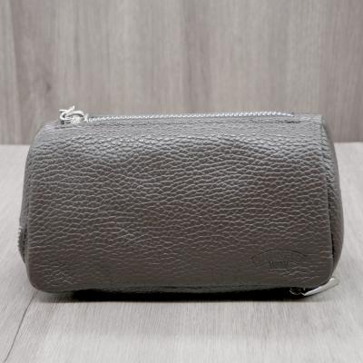 Savinelli Leather 2 Pipe & Tobacco Pouch - Dark Brown