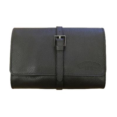 Savinelli Viaggio Leather Travel Bag - Brown (Holds 4 Pipes)