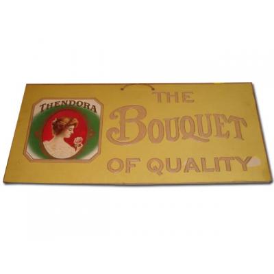 Thendora cigars sign circa 1940's