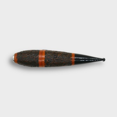 Vauen Zeppelin ZEP Rustic 9mm Filter Fishtail Pipe (VA1736)